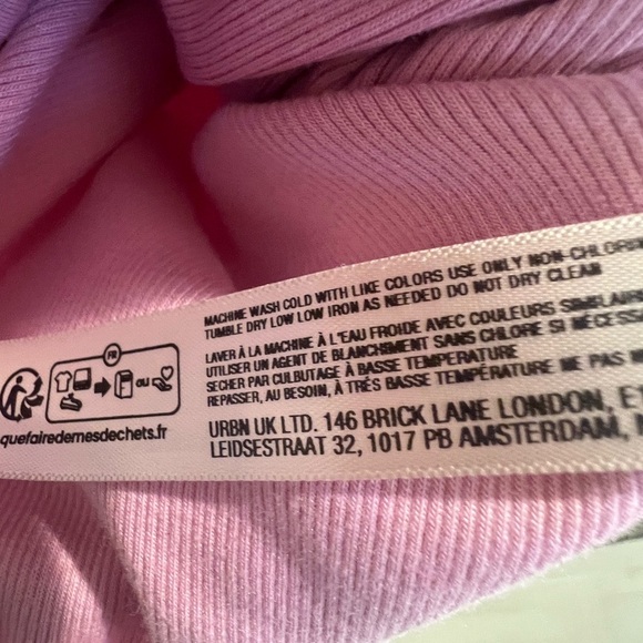 NWT new medium Anthropologie daily practice half pipe mini dress pink sleeveless - Picture 12 of 17